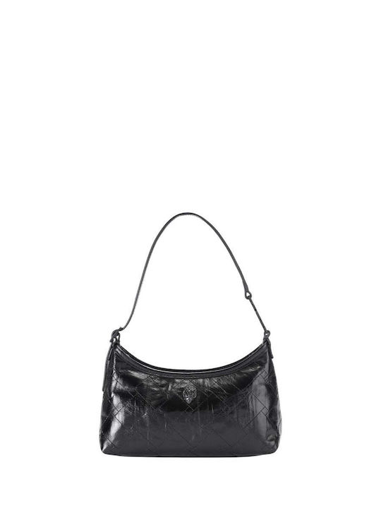 Kurt Leather Women's Black Shoulder Bag