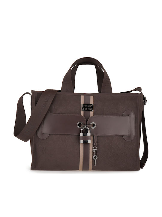FRNC Women's Brown Tote Bag