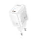 Hoco Φορτιστής Χωρίς Καλώδιο με Θύρα USB-C 30W Power Delivery Λευκός (N87)