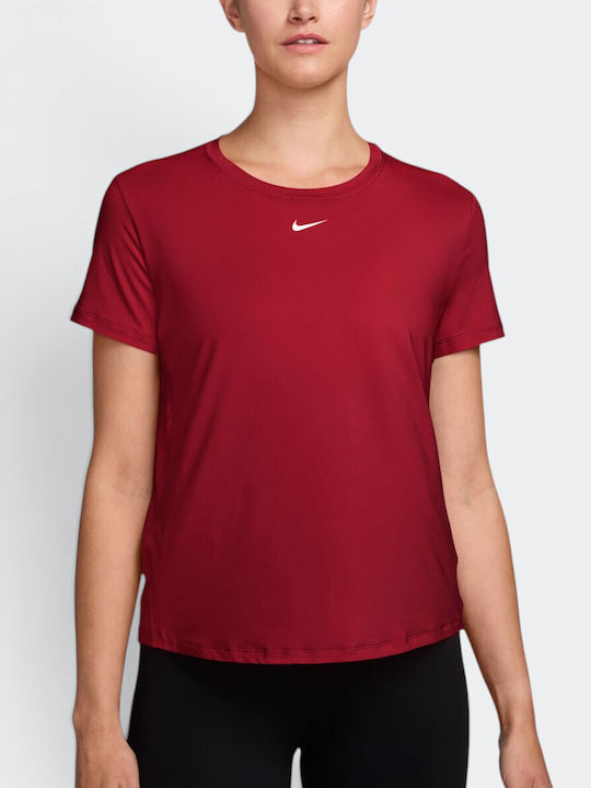 Nike One Classic Crop Top Damă Cu Mâneci Scurte...