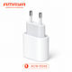 Amaya Зарядно устройство без кабел с USB-C порт 20 W Power Delivery, бял (ACW-E54S)