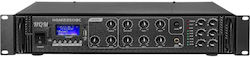 HQM HQM2350BC Integrierter Einkanal-PA-Verstärker mit 6 Zonen 350 W/100 V mit Kühlsystem und USB/FM/Bluetooth-Anschlüssen HQM HQM2350BC Integrierter Einkanal-PA-Verstärker mit 6 Zonen 350 W/100 V mit Kühlsystem und USB/FM/Bluetooth-Anschlüssen