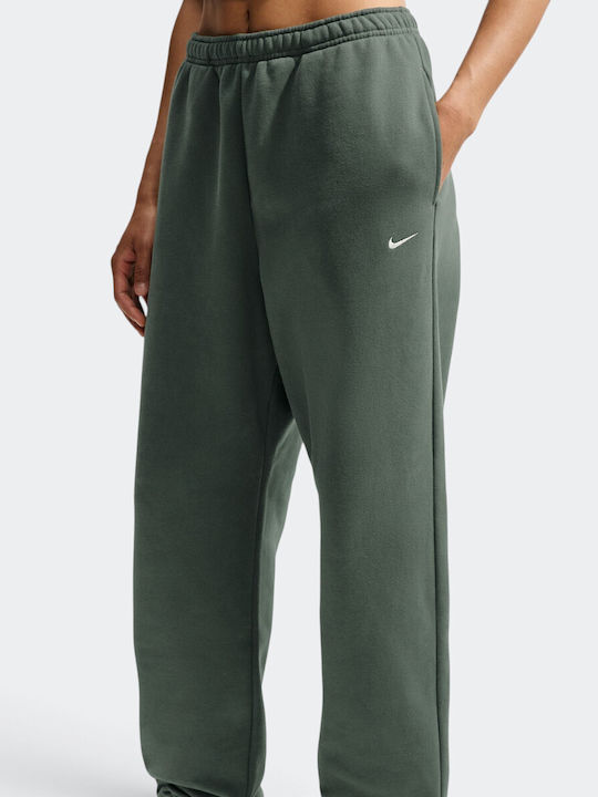 Nike Studio Fleece Sweatpants Fleece Camo Green...
