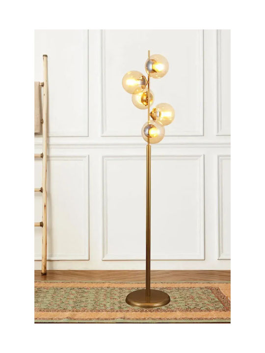 SteweHome Lampadar de podea H200xL30cm Negru