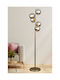 SteweHome Lampadar de Podea Înălțime 200 x Lungime 30 cm Negru