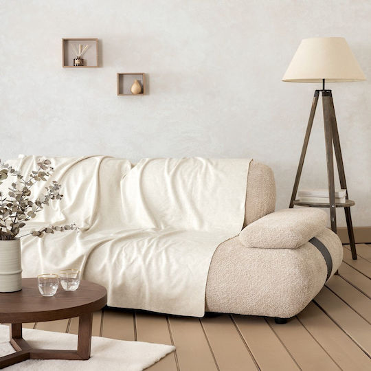 Nima Avel Cuvertură Pentru Fotoliu 180x180 cm Ivory