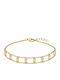 Jools Damenarmband Kette aus Vergoldetem Silber 16 cm