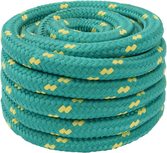 vidaXL General-Purpose Multipurpose Rope 30 mm 5 m Green PP