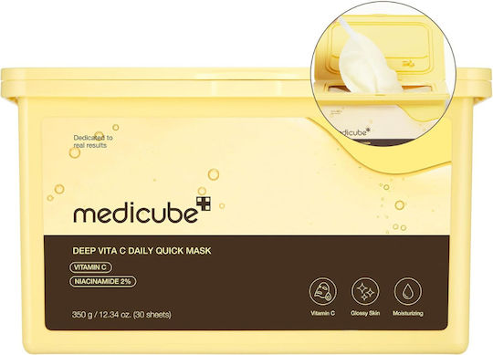 Medicube Deep Vita C Daily Quick Маска за Лице 30 бр