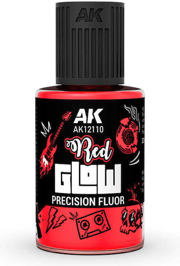 AK Interactive Цвят за моделиране Червен 30ml