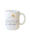 Dorosimo Cană Ceramică Albă 330 ml