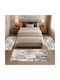 Homeone Modern Schlafzimmer-Teppichsets Samt 3 Stück