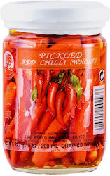 Hot Red Pickled Peppers Cock Pickled Whole Red Chili Peppers 227g Hot Red Pickled Peppers Cock Pickled Whole Red Chili Peppers 227g
