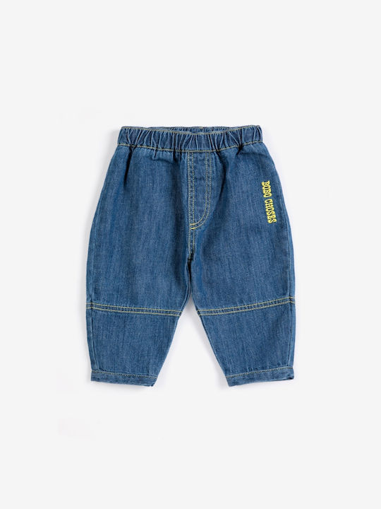 Bobo Choses Blugi Denim Taxi Saurus pentru Copii, Albaștri