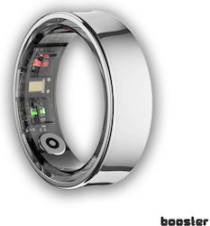 Booster Smart Ring de mărimea potrivită, rezistent la apă, cu monitor de ritm cardiac, din Titan Booster Smart Ring de mărimea potrivită, rezistent la apă, cu monitor de ritm cardiac, din Titan