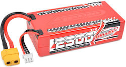 Team Corally Батерия Li-Po 7,4 V 2500 mAh 50C 2S XT60 за радиоуправляем модел