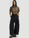 Rinda Damenjeans in lockerer Passform Schwarz