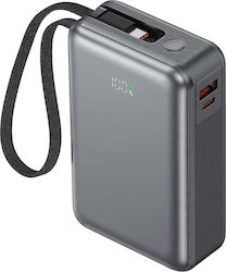 Akashi 65W USB-C 20000mAh 20000mAh 65W Сива Akashi 65W USB-C 20000mAh 20000mAh 65W Сива