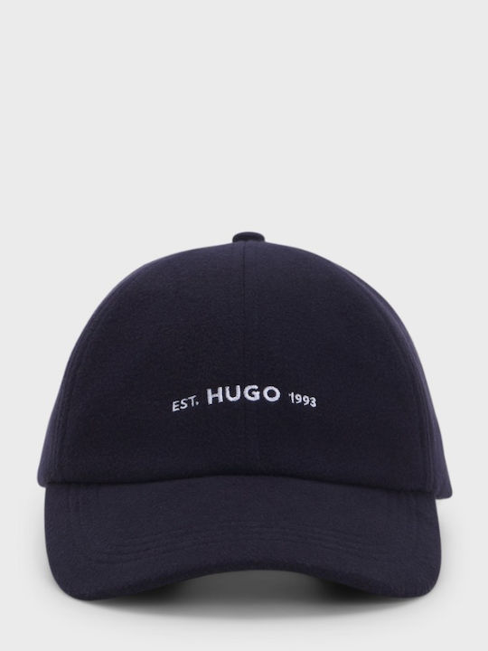 Hugo Ανδρικό Καπέλο Brushed Flannel Mett-fl 50571920 405 Σκούρο Μπλε