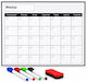 Magnetische Seminar-Whiteboardtafel mit Stativ 26x35cm