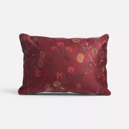 Nef-Nef Homeware Kissen Audrey Bordeaux 35x50 cm Nef-Nef Homeware Kissen Audrey Bordeaux 35x50 cm
