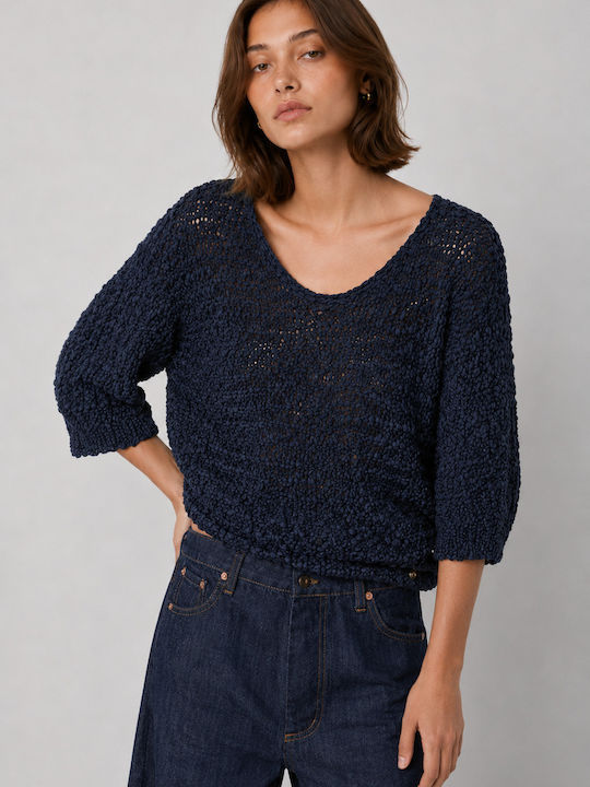 Women's Dark Blue Sweater