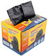 Staples Trash Bags 60L Capacity 80 Pieces Black