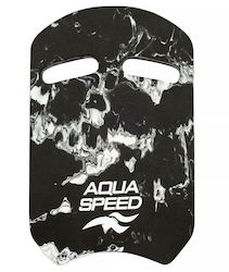 Σανίδα Κολύμβησης Aqua Speed Swirl 45cm Kickboard Black White 162-05 Μαύρο Σανίδα Κολύμβησης Aqua Speed Swirl 45cm Kickboard Black White 162-05 Μαύρο