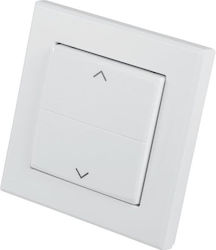 HomeMatic Recessed Roller Shutter Wall Switch with Frame HomeMatic Recessed Roller Shutter Wall Switch with Frame