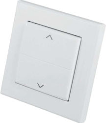HomeMatic Recessed Roller Shutter Wall Switch with Frame HomeMatic Recessed Roller Shutter Wall Switch with Frame
