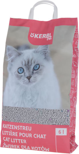 Kerbl Fine-Grained Bentonite Cat Litter with Natural Scent 6 L