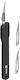 2UUL BL11 BB Shark Black Knight Precision Blade Set Aluminum Handle & 3 Replacement Blades Black N71718