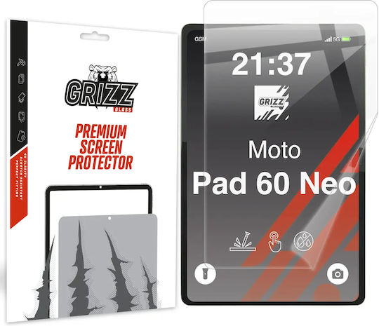 GrizzGlass Ceramic Film Screen Protector for Motorola Moto Pad 60 Neo