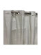 SpitiBazaar Curtain with Grommets Light Beige 270x280cm