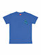 Kids' Blue T-shirt Screaming