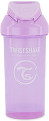 Twistshake Kinder-Trinkflasche mit Strohhalm Flieder 360 ml Twistshake Kinder-Trinkflasche mit Strohhalm Flieder 360 ml