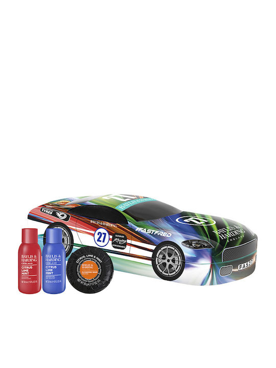 Baylis & Harding Race Car Tin Σετ Περιποίησης για Καθαρισμό Σώματος