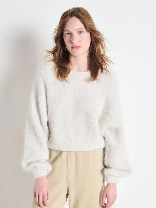 American Vintage Niby Women's Long Sleeve Crop ...