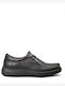 Leather Women's Loafers in Black