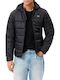 Wasserdichte Pufferjacke Black Graphite