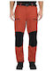 4F Herren-Wanderhose Lang Rot