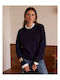 Women's Blue Sweater 1113-BLUE