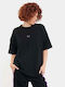 Damen-T-Shirt Schwarz