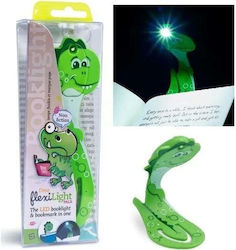 Thinking Gifts Flexilight LED Лампа за Книга със Зелена Щипка Thinking Gifts Flexilight LED Лампа за Книга със Зелена Щипка