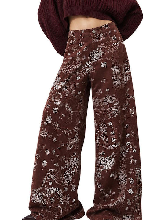 Damenjeans in entspannter Passform Bordeaux