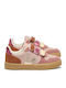 V-10 Kinder Sneaker mit Klettverschluss in Rosa