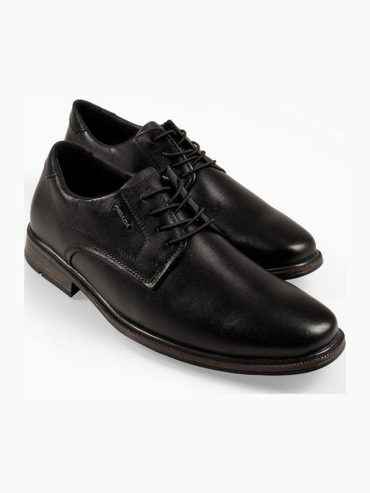 Pegada Schwarze Leder-Freizeitschuhe für Herren