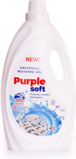 Soft Detergent Lichid pentru Spălare Manuală pentru Rufe Albe și Colorate 4 l