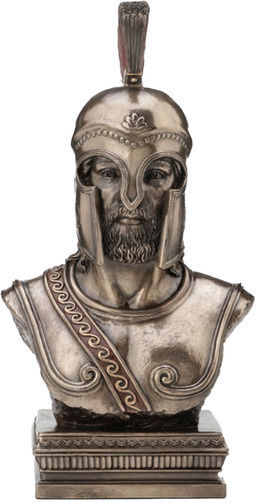 Mittelalterliche Ritterbüste Elektrolytisch patiniert Bronze Veronese 32,5 cm X 17,5 cm
