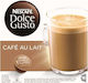 Nescafe Капсули Cafe Au Lait, Съвместими с Машини Dolce Gusto, 16 Бр